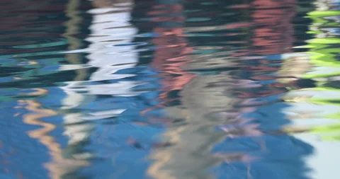 Reflection in water Stock Footage 320446747