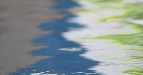 Reflection in water Stock Footage 320446777