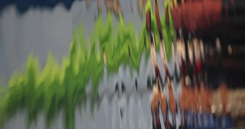 Reflection in water Stock Footage 320446986