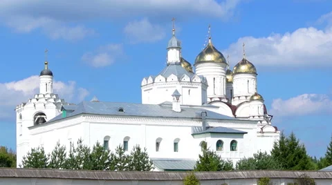 Reflection on the water (Monastery)5 Video stock 42125800