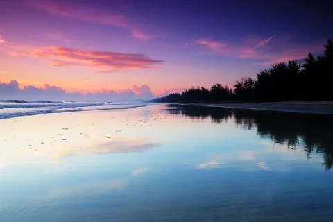 Reflection on water Stock Photos