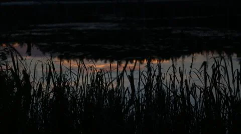Reflection on the water Foto stock