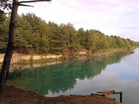Reflection in water Stock Photos