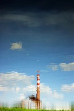 Reflection in water Stock Photos