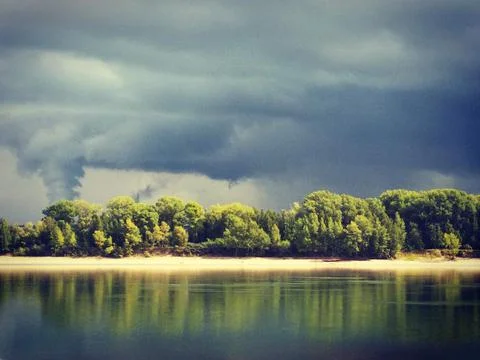 Reflection in water Stock Photos