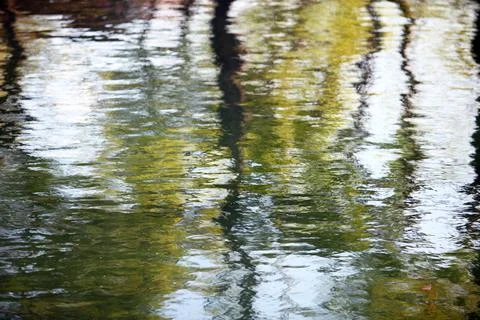 Reflection on water Stock Photos