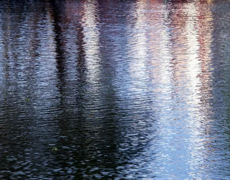 Reflection on water Stock Photos