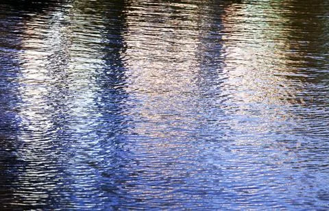 Reflection on water Stock Photos