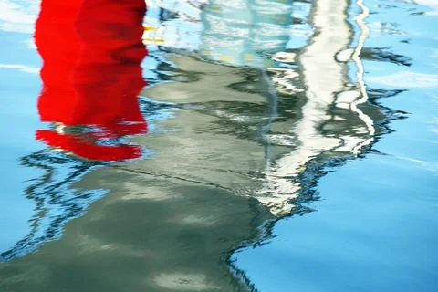 Reflection on water Stock Photos