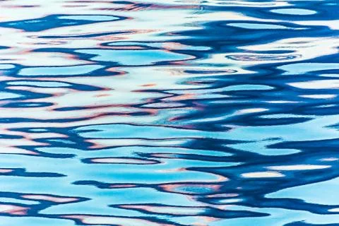 Reflection in water ripples Stock Photos