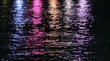 Reflection on water surface Stock Footage 85678066