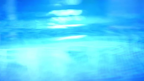 Reflection of water surface from swimming pool Video stock 137086635