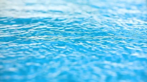 Reflection of water in a swimming pool Video stock 82242447