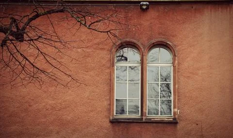 A reflection on a window Stock-Fotos