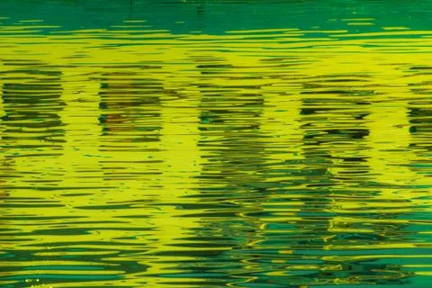Reflection of windows in the water Stock Photos
