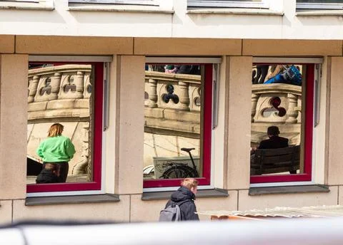 Reflections and reality Stock Photos