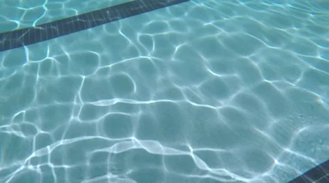Reflections on the bottom of a pool Video stock 40704010