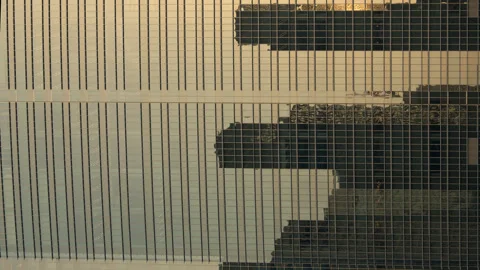 Reflections of Buildings Time Lapse Video stock 248722107