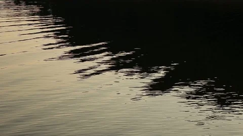 Reflections in a calm lake Video stock 115075988