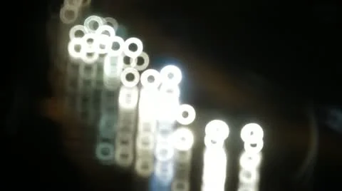 Reflections from the cars Stock Footage 12570832