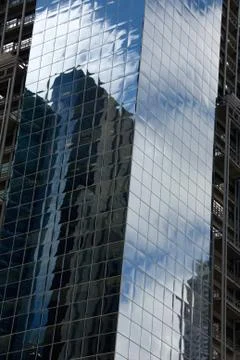 Reflections in the Glass Stock Photos