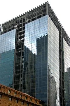 Reflections in the Glass Stock Photos