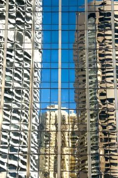 Reflections in the Glass Stock Photos