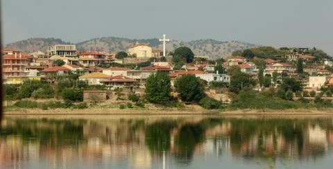 Reflections in the lake Stock Photos
