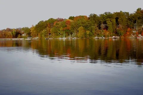Reflections on Lake Stock Photos