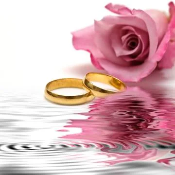 Reflections of love. Stock Photos