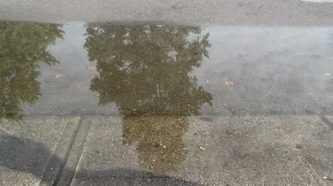 Reflections of a man Stock Footage 8684523