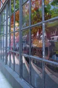 Reflections on Market Stock Photos