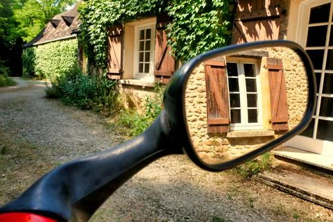 Reflections in a Mirror. Foto stock