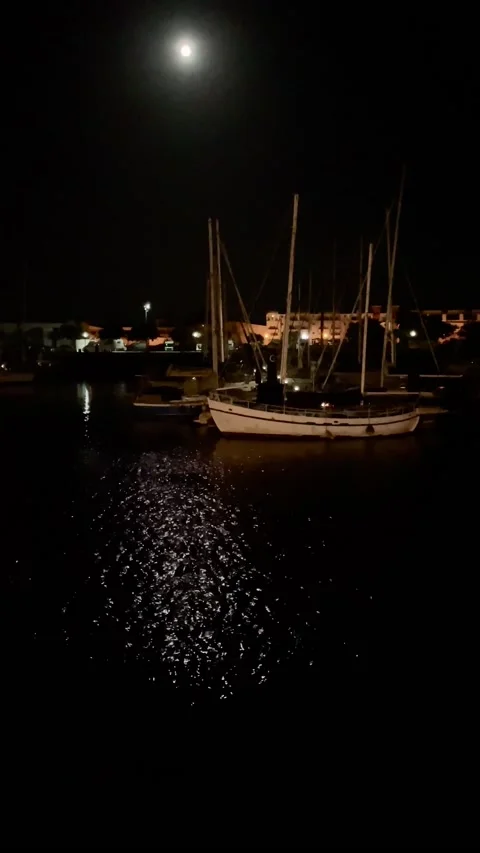 Reflections at night Stock Footage 160127666