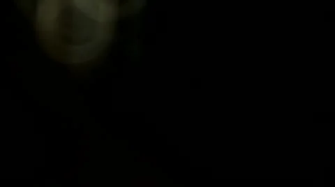 Reflections on the night road Stock Footage 12570572