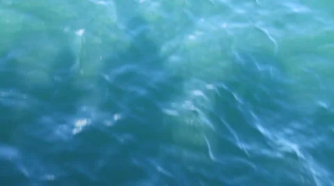 Reflections in ocean (60p) Stock Footage 5240889