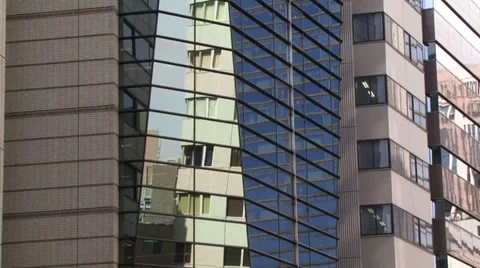 Reflections Osaka Japan Stockbeeldmateriaal 29510690