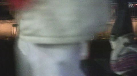 Reflections of people Stock-Footage 2303885