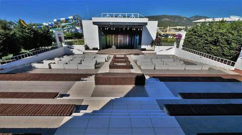 Reflections in a pool Stock Photos