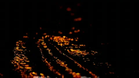 Reflections in the rain  Stock Footage 683037