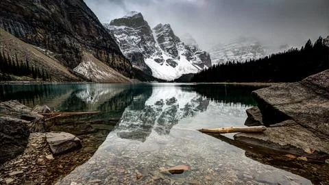 Reflections of the Rockies Stock Photos