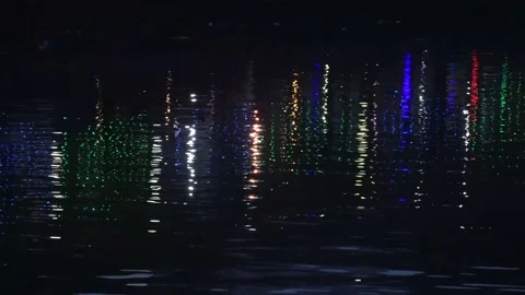 Reflections on Sarawak River Vídeo Stock 138372575