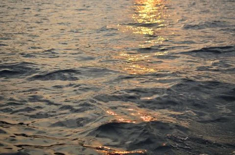 Reflections on sea Stock Photos