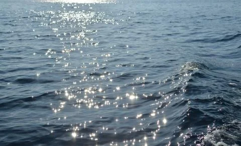 Reflections on sea Stock Photos