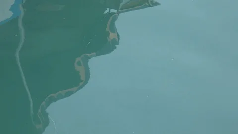 Reflections of ships Stock-Footage 107941596