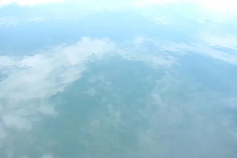 Reflections of Sky on Water Foto stock