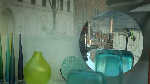 Reflections in Venice Stock Footage 74213043