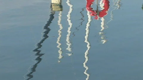 Reflections in the Water Stock Footage 652891