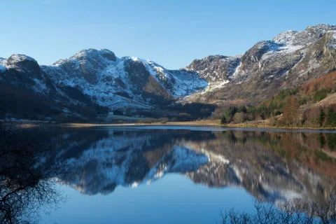 Reflections on the water Stock Photos