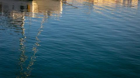 Reflections on the water Stock-Fotos